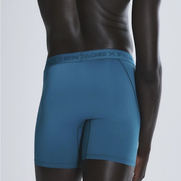 NWT, Savage X Fenty, Shadow Fit Boxer Briefs, Blue Green Lagoon, XL - Picture 2 of 4